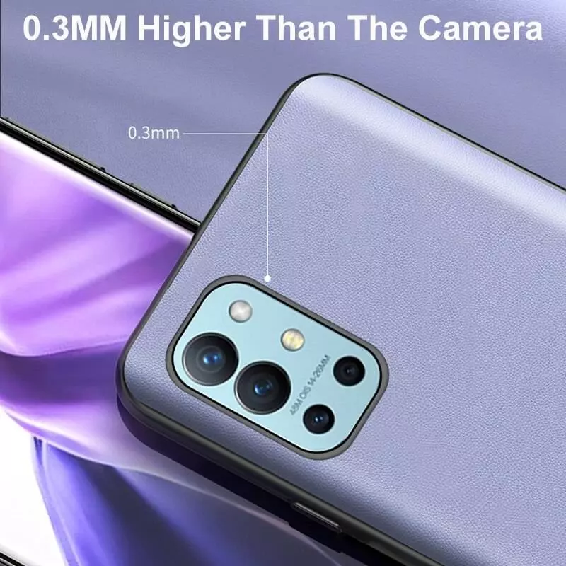 Чехол бампер для OnePlus 9 (EU/NA) Anomaly Color Fit Light Purple (Светло Пурпурный)