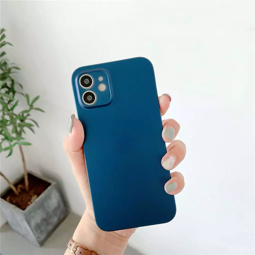 Ультратонкий чехол бампер для iPhone 13 Pro Max Anomaly Air Skin Blue (Синий)