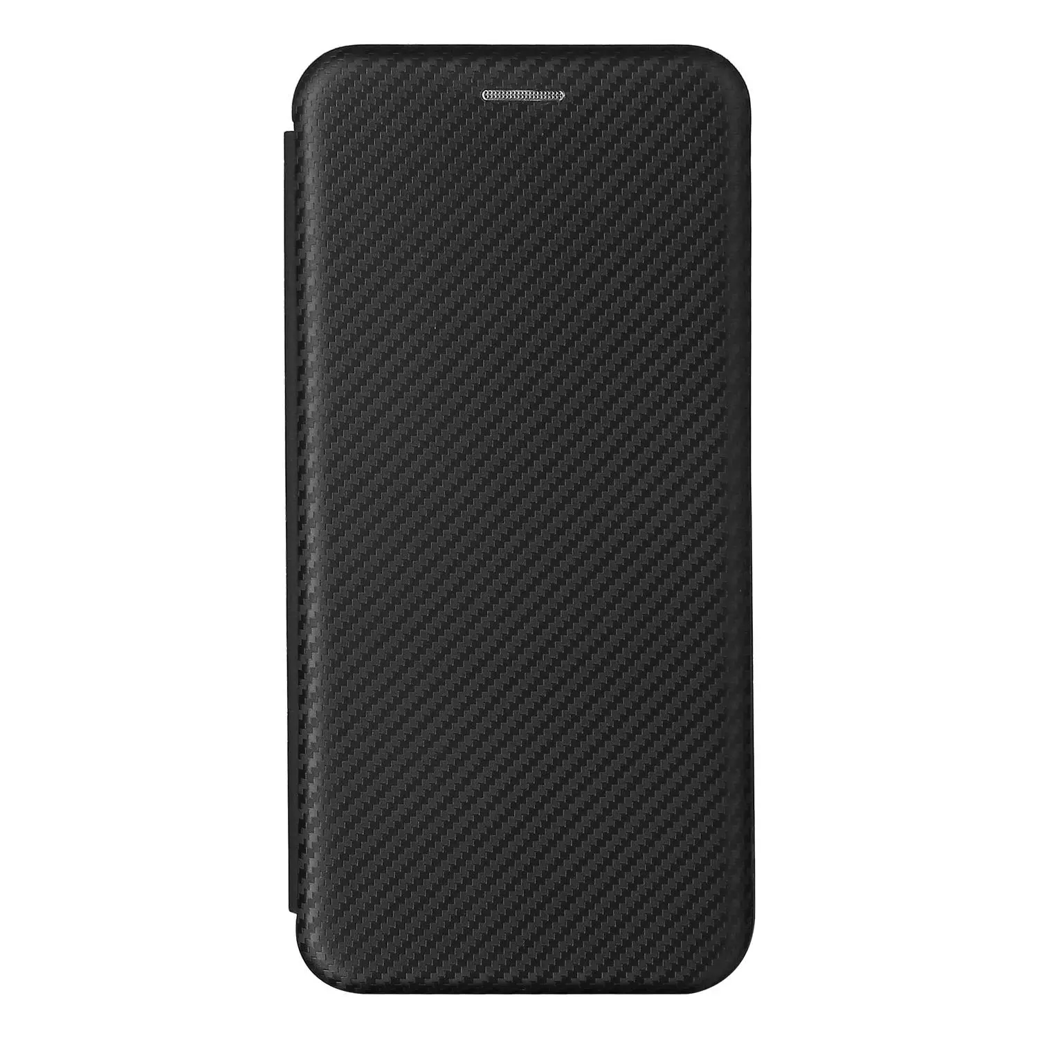 Чехол книжка для Vivo X60 Pro Anomaly Carbon Book Brown (Коричневый)