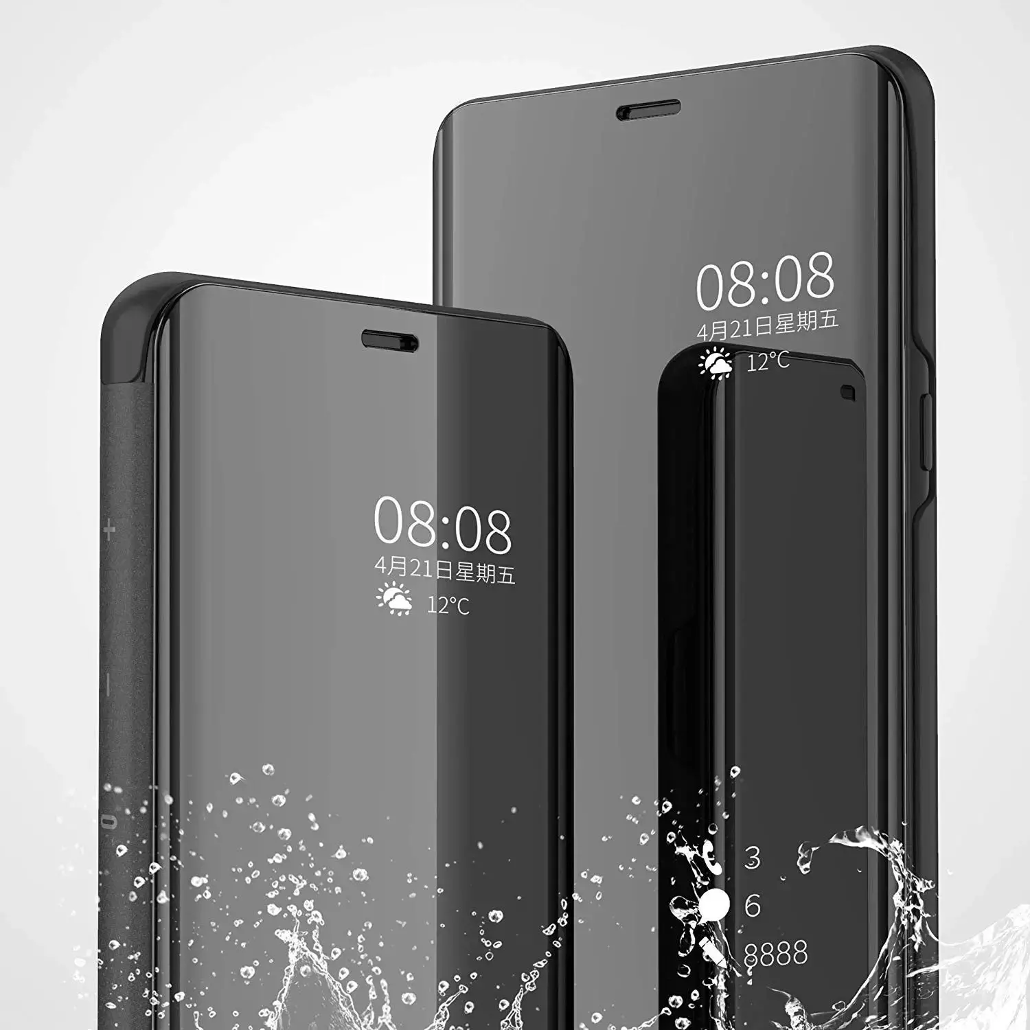 Інтерактивна чохол книжка для vivo V25 Pro Anomaly Clear View Black (Чорний) Інтерактивна чохол книжка для vivo V25 Pro Anomaly Clear View Black (Чорний)