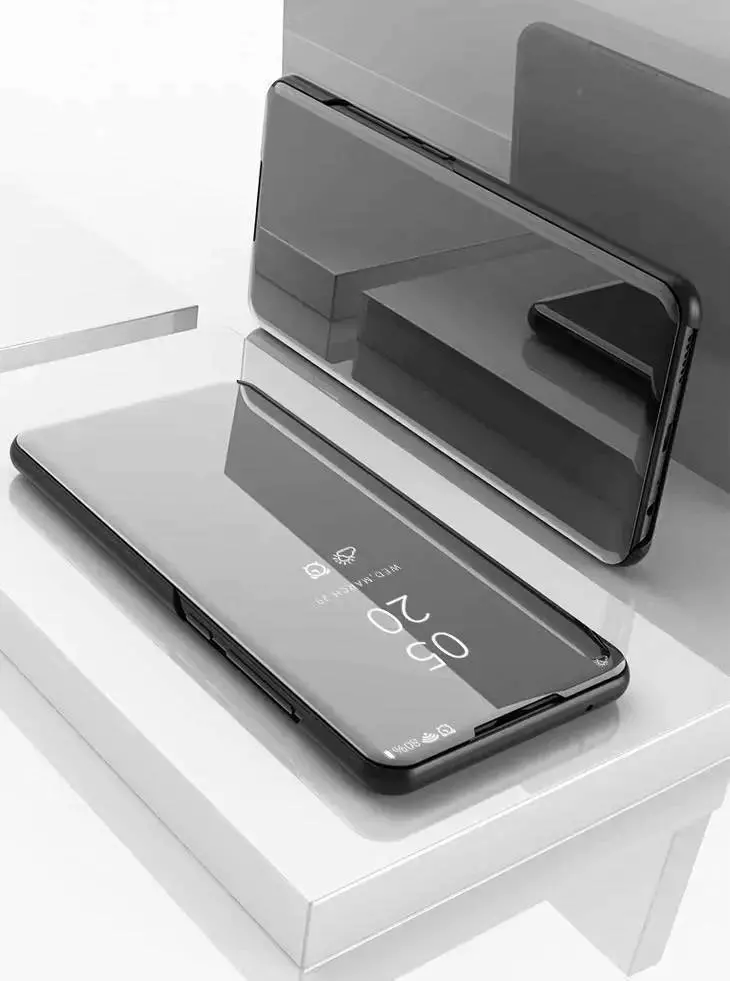 Інтерактивна чохол книжка для Infinix Hot 10 Anomaly Clear View Black (Чорний) Інтерактивна чохол книжка для Infinix Hot 10 Anomaly Clear View Black (Чорний)