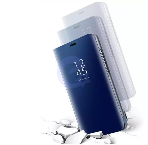 Інтерактивна чохол книжка для Sony Xperia 10 IV Anomaly Clear View Silver (Сріблястий)