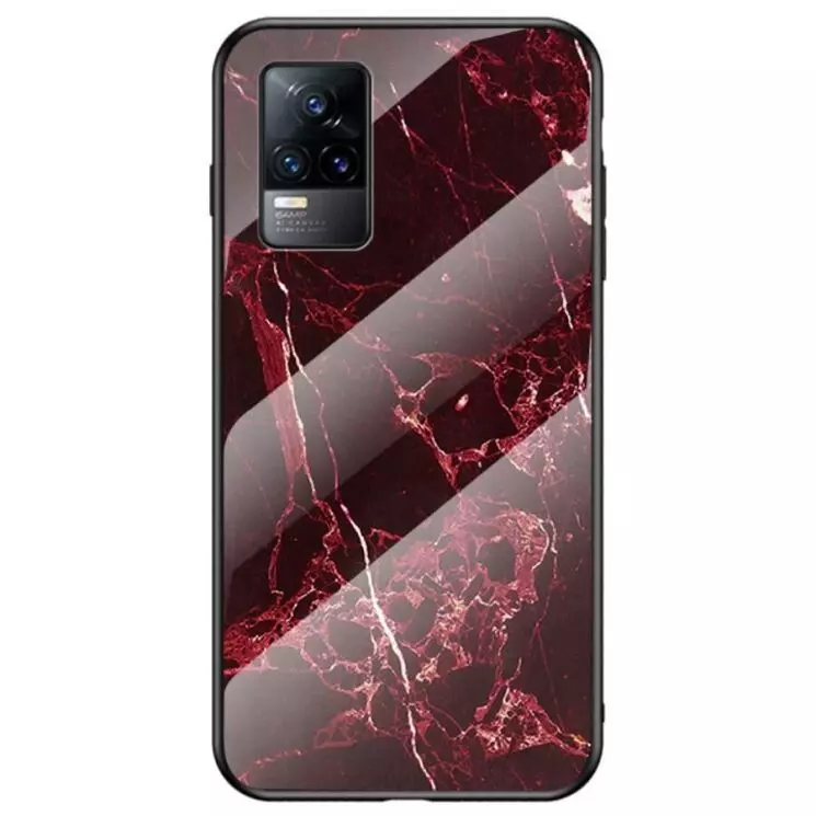 Чехол бампер для Vivo X60 Anomaly Cosmo Burgundy (Бордовый) Чехол бампер для Vivo X60 Anomaly Cosmo Burgundy (Бордовый)