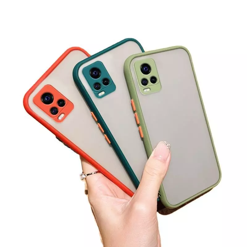 Чехол бампер для Vivo X60 Anomaly Fresh Line Black (Черный)