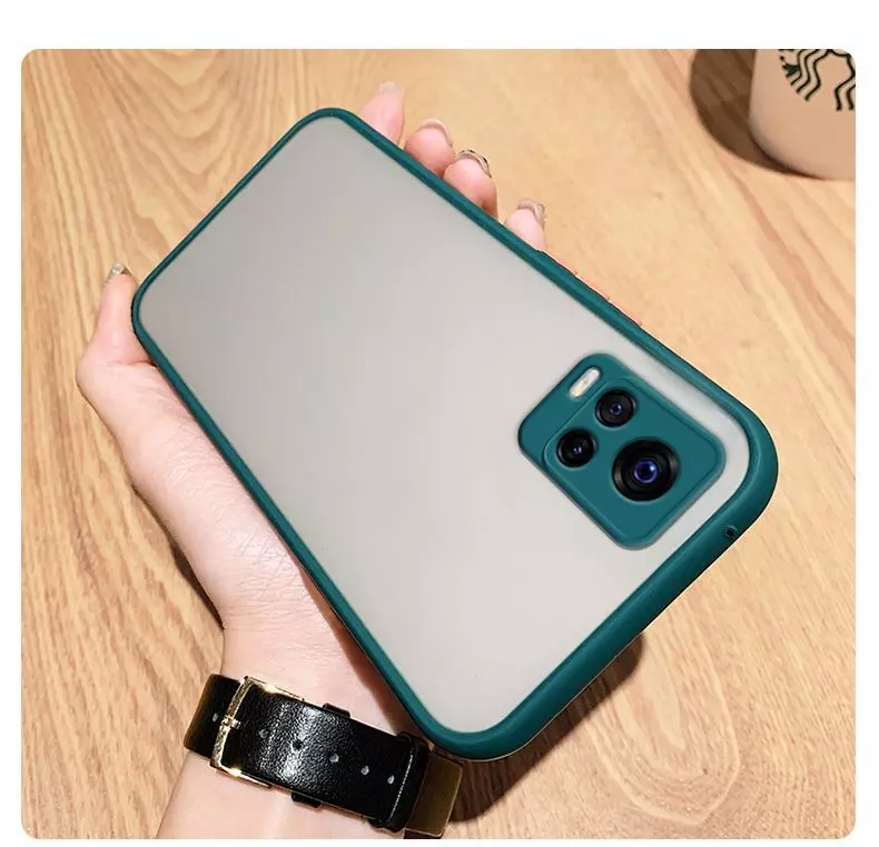 Чехол бампер для Vivo X60 Anomaly Fresh Line Red (Красный)