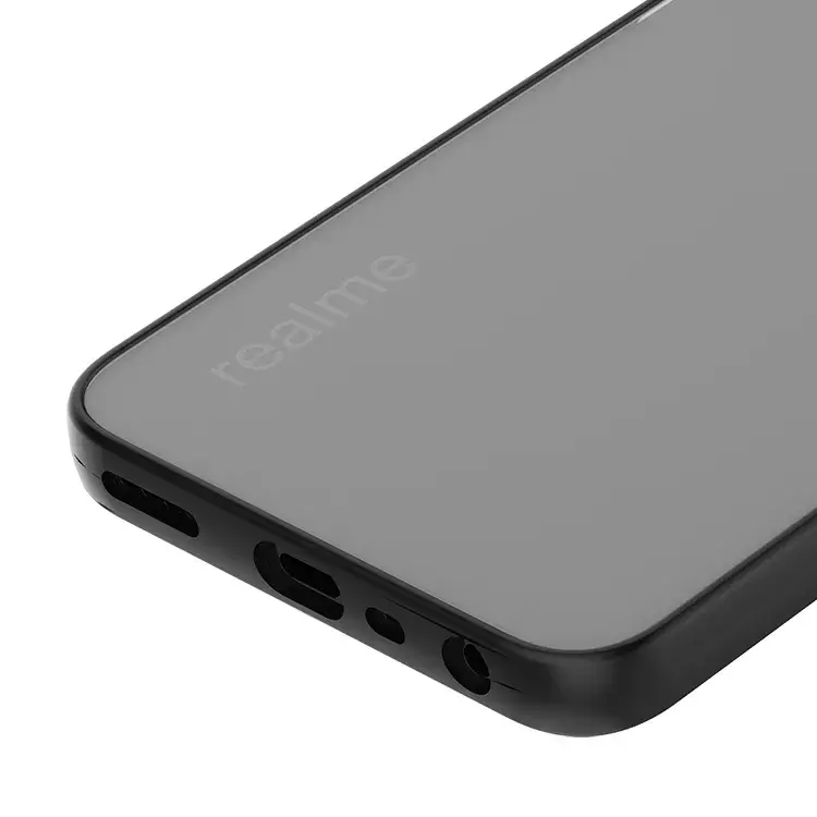 Чехол бампер для Realme C35 Anomaly Fresh Line Black (Черный)