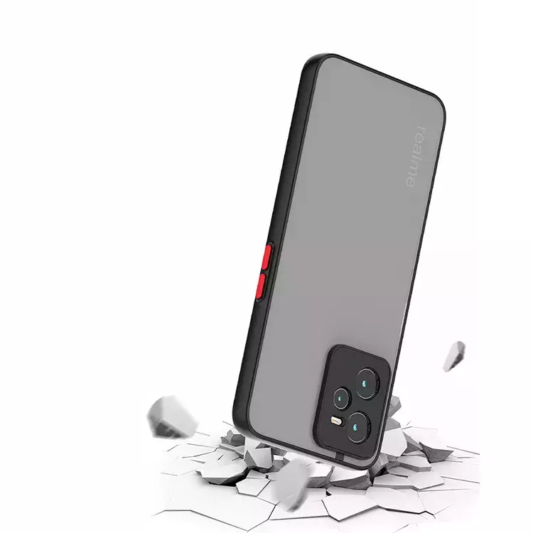 Чехол бампер для Realme C35 Anomaly Fresh Line Black (Черный)