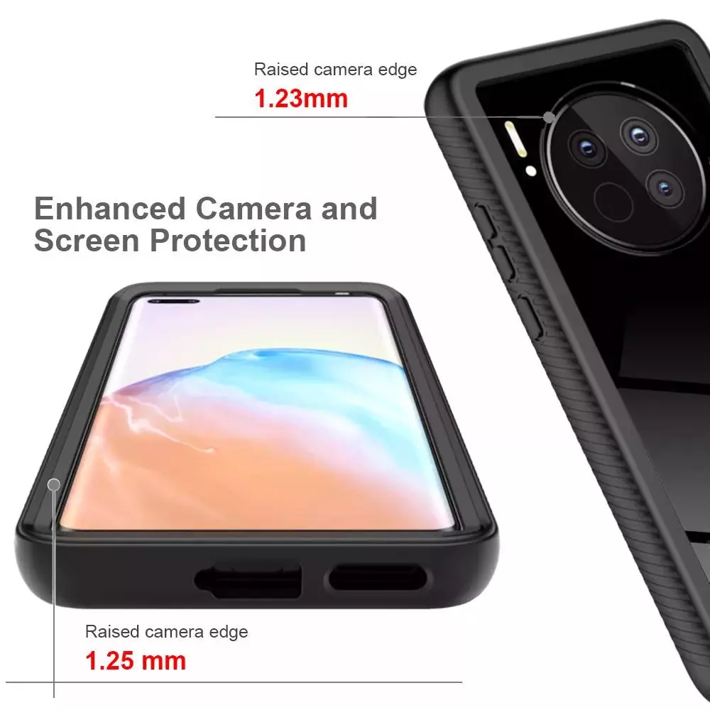 Противоударный чехол бампер для Huawei Mate 50 Pro Anomaly Hybrid 360 Sky Blue / Grey (Небесно Синий / Серый)