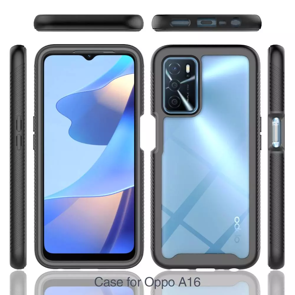 Протиударний чохол бампер для Infinix Hot 20 Anomaly Hybrid 360 Black / Blue (Чорний / Синій) Протиударний чохол бампер для Infinix Hot 20 Anomaly Hybrid 360 Black / Blue (Чорний / Синій)