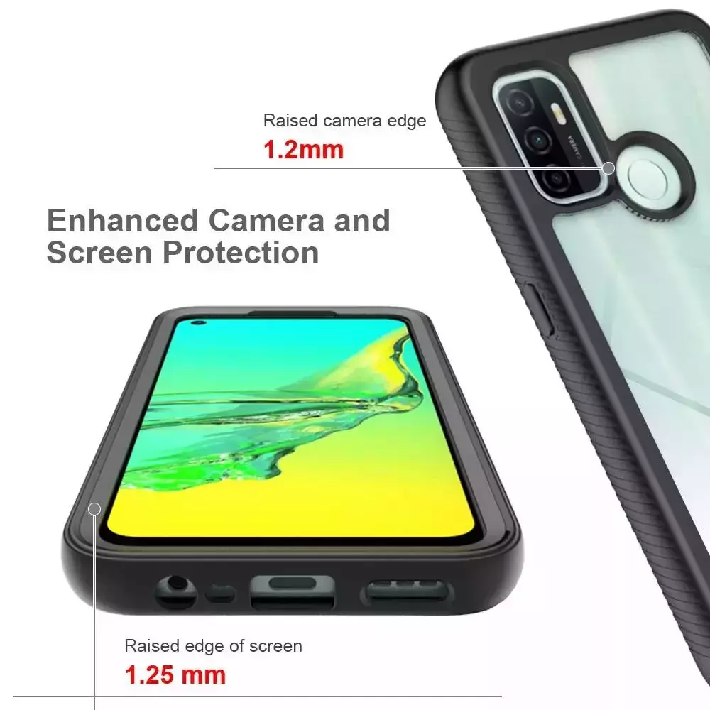 Протиударний чохол бампер для Infinix Hot 20 Play Anomaly Hybrid 360 Purple (Пурпурний)