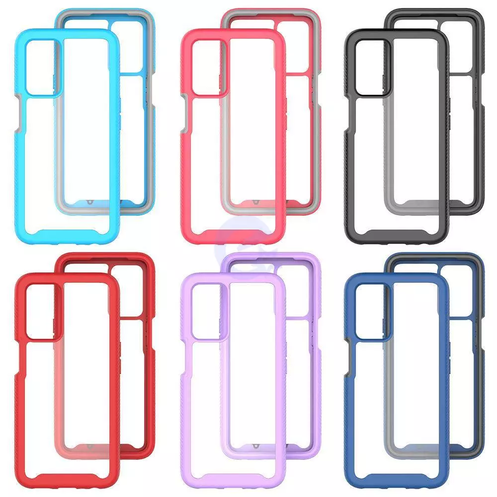 Противоударный чехол бампер для Realme 10 Pro Plus Anomaly Hybrid 360 Purple (Пурпурный)