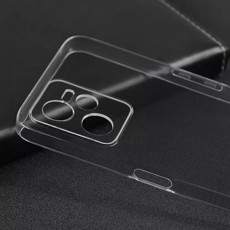 Ультратонкий чехол бампер для Realme C35 Anomaly Jelly Transparent (Прозрачный)
