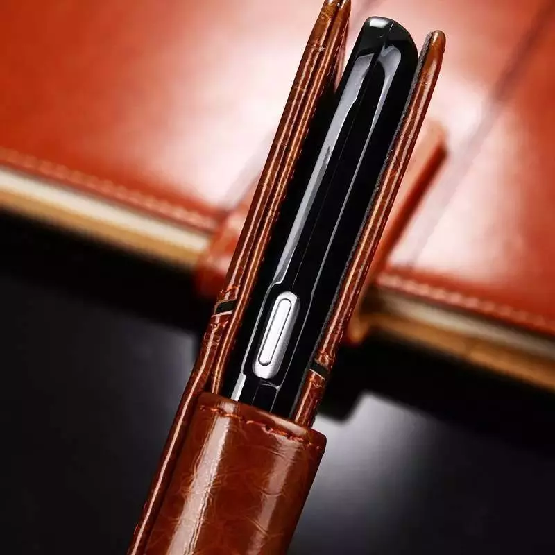 Преміальний чохол книжка для Wiko View3 Lite Anomaly K'try Premium Dark Brown (Темно Коричневий)