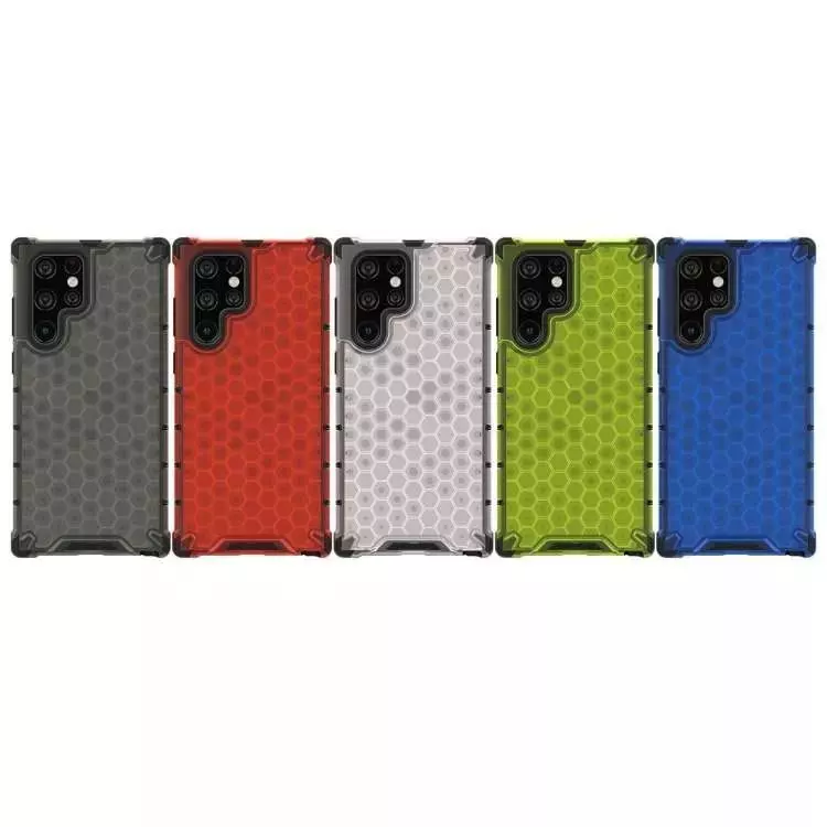 Противоударный чехол бампер для Samsung Galaxy S23 Ultra Anomaly Plasma Green (Зеленый)