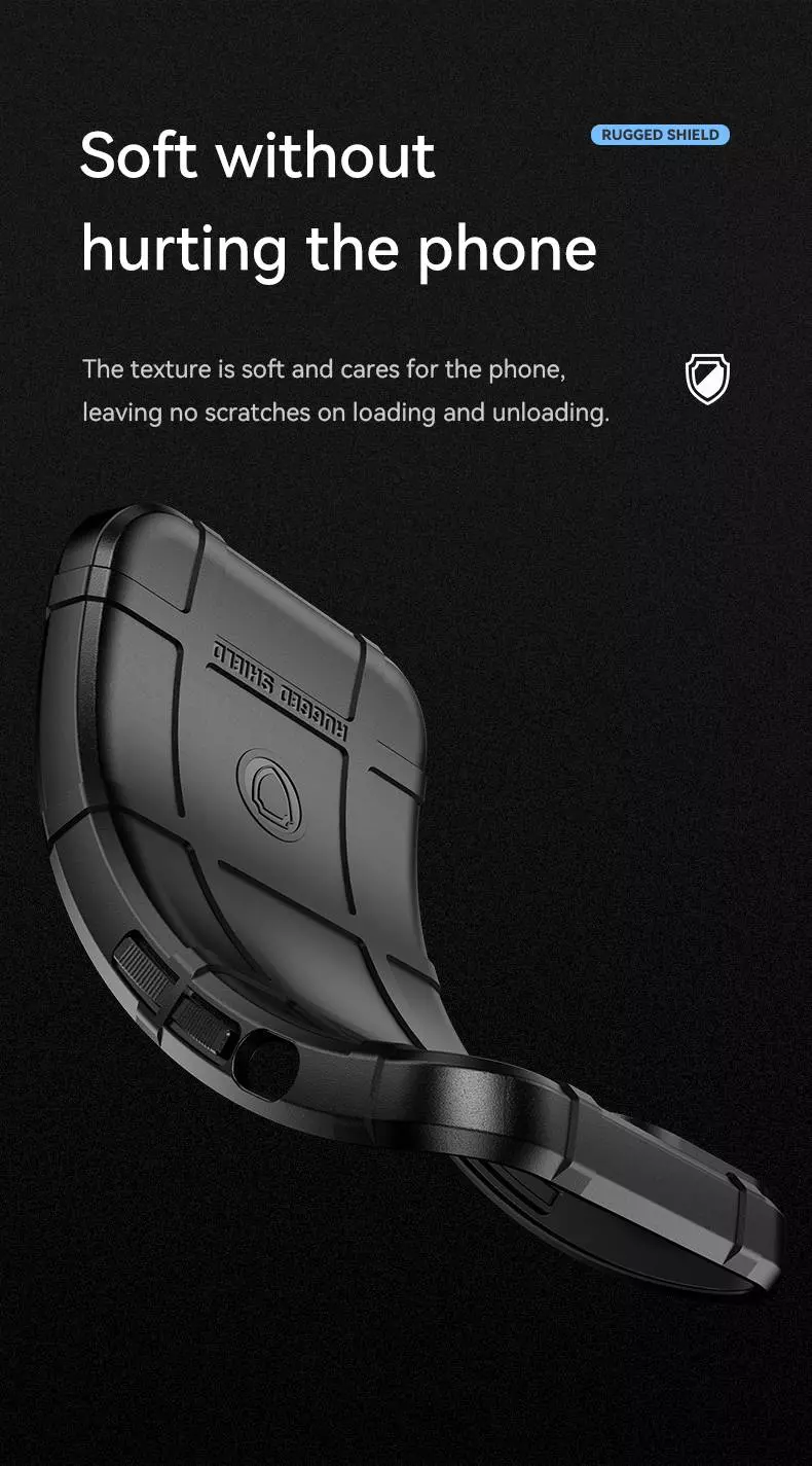 Протиударний чохол бампер для Infinix Hot 20 Anomaly Rugged Shield Grey (Сірий)