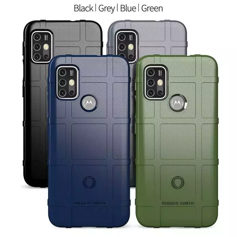 Противоударный чехол бампер для Motorola Moto G52 Anomaly Rugged Shield Grey (Серый)