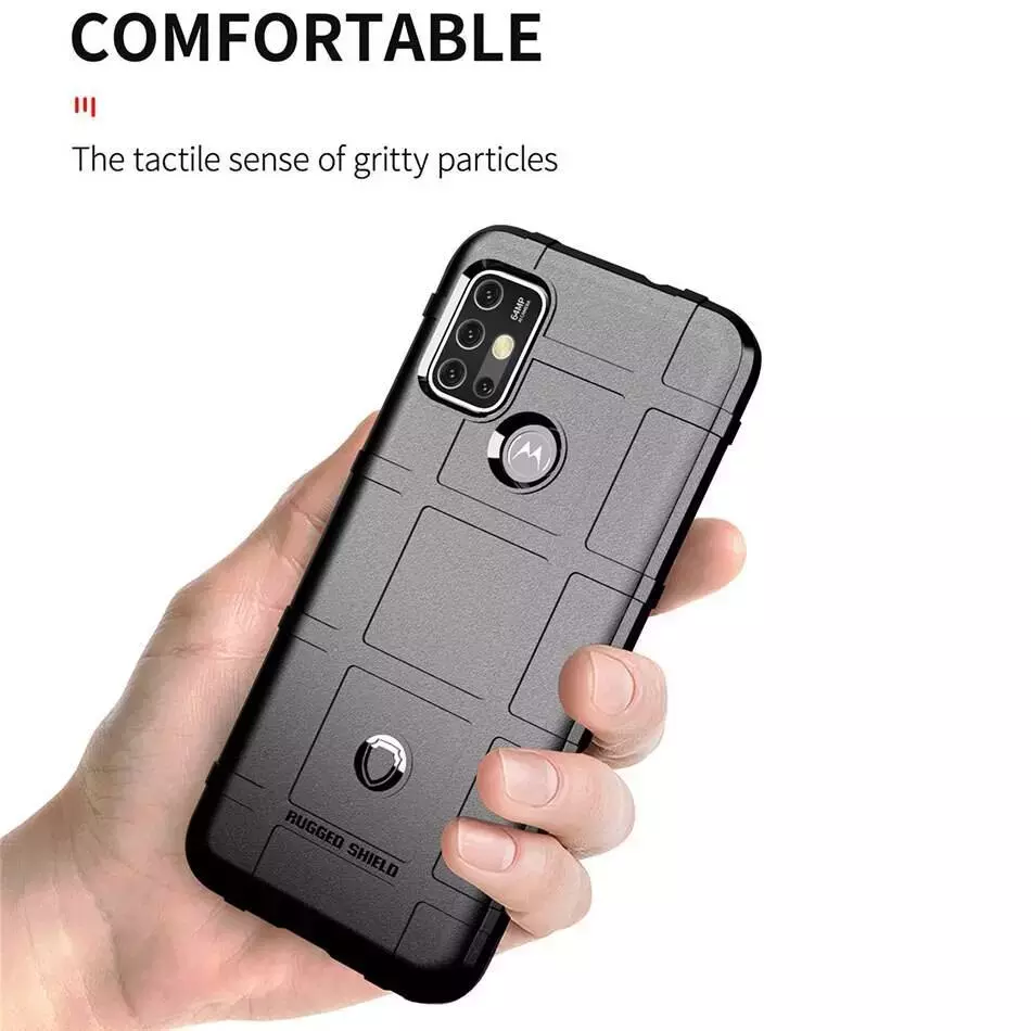Противоударный чехол бампер для Motorola Moto G52 Anomaly Rugged Shield Grey (Серый)