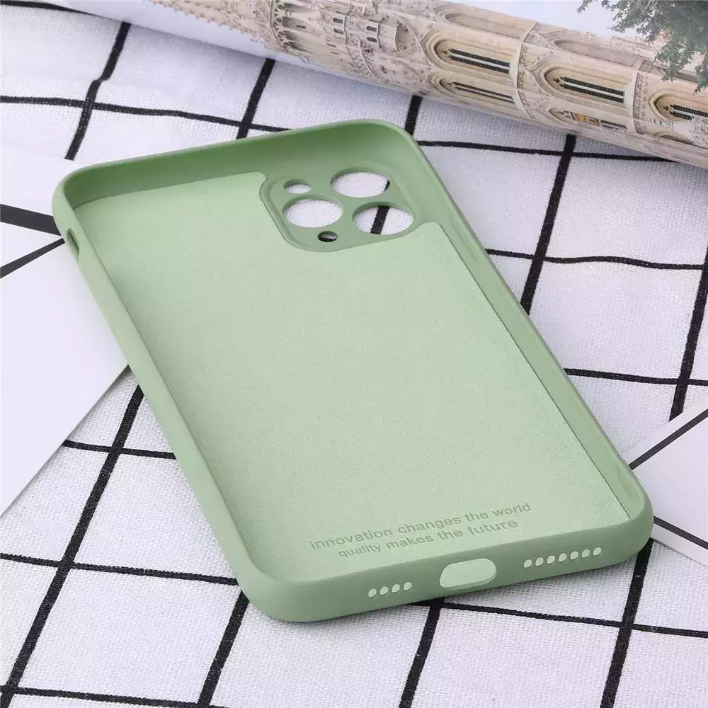 Чехол бампер для Huawei Nova Y61 Anomaly Silicone (с микрофиброй) Blue (Синий)