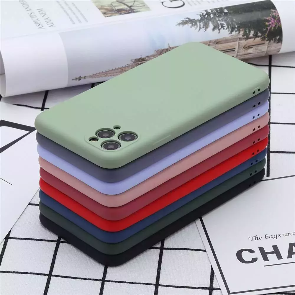 Чохол бампер для Huawei Nova Y61 Anomaly Silicone (з мікрофіброю) Purple (Пурпурний)