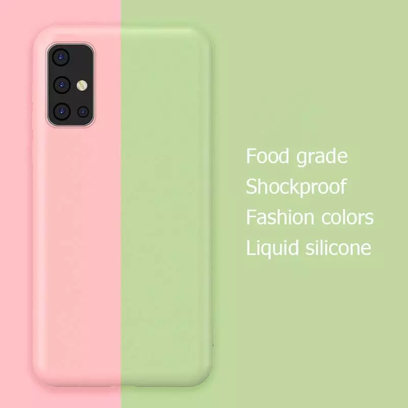 Чехол бампер для Infinix Hot 20i Anomaly Silicone (с микрофиброй) Light Green (Светло Зеленый)
