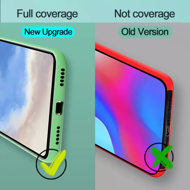 Чехол бампер для Infinix Hot 20i Anomaly Silicone (с микрофиброй) Light Green (Светло Зеленый)