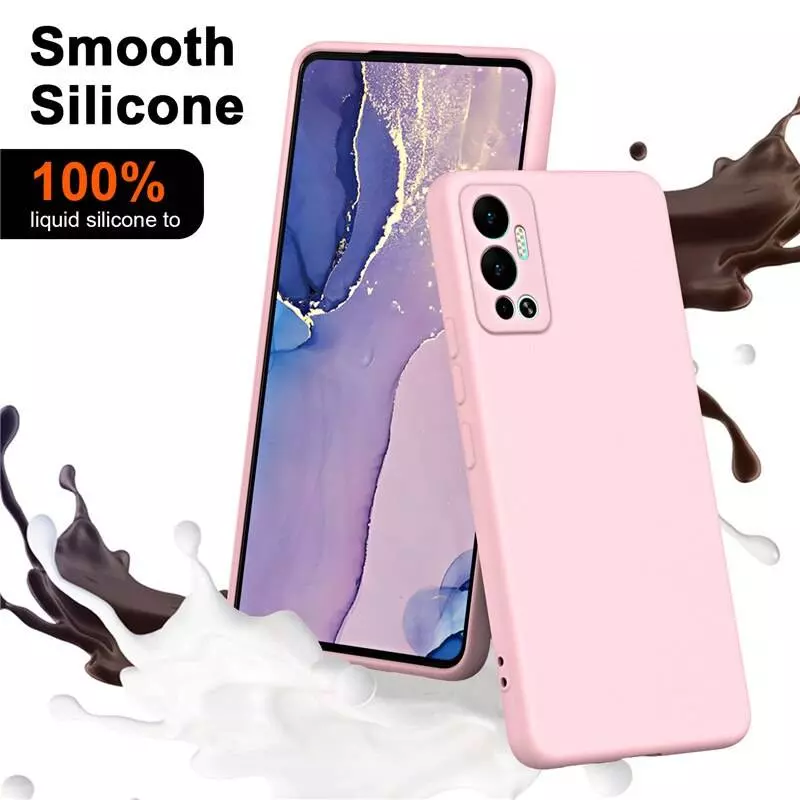 Чохол бампер для Infinix Zero 5G Anomaly Silicone (з мікрофіброю) Purple (Пурпурний)