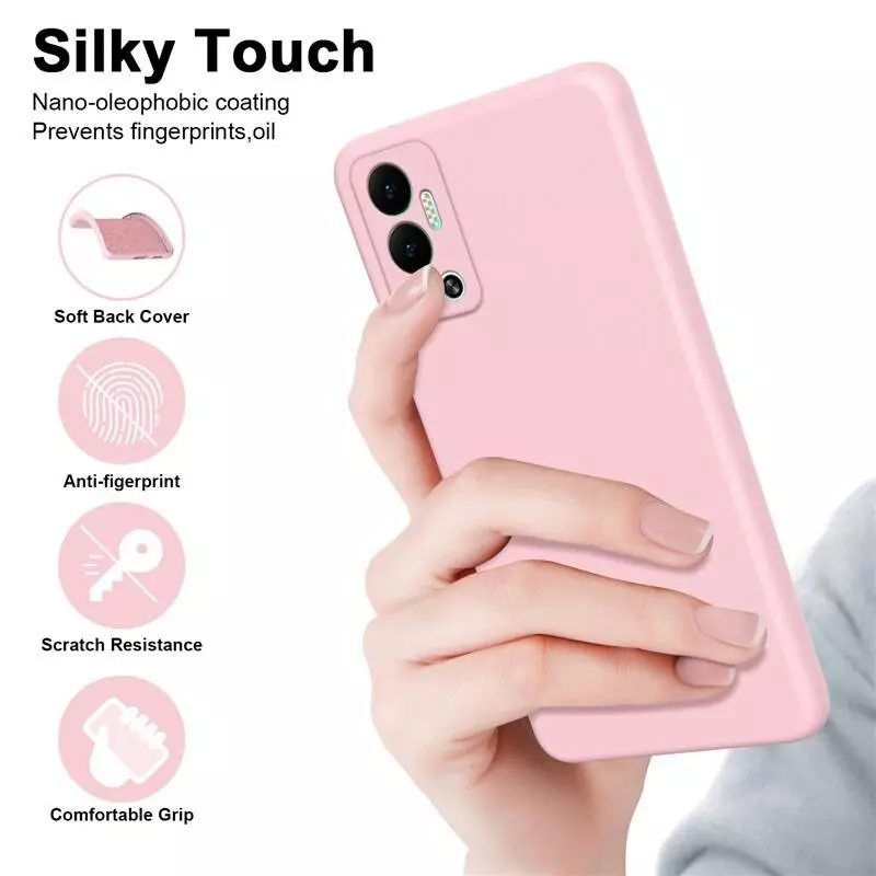 Чохол бампер для Infinix Zero 5G Anomaly Silicone (з мікрофіброю) Purple (Пурпурний)