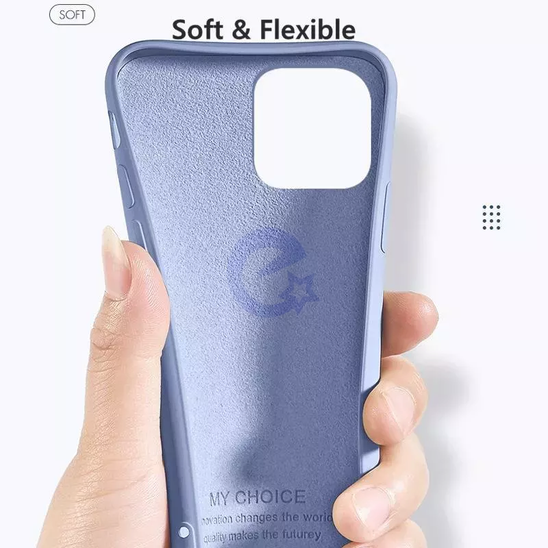 Чехол бампер для Oppo A17 Anomaly Silicone (с микрофиброй) Sand Pink (Песочный Розовый)