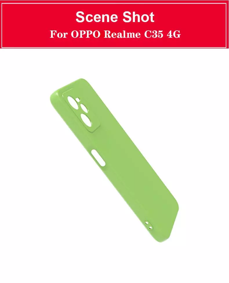 Чохол бампер для Realme C35 Anomaly Silicone (з мікрофіброю) Light Purple (Світло Пурпурний)