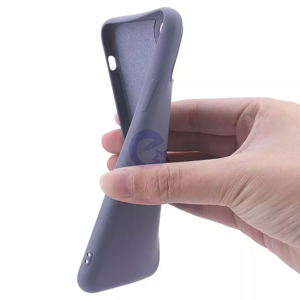 Чехол бампер для Vivo Y33s / Y21 Anomaly Silicone (с микрофиброй) Light Green (Светло Зеленый)