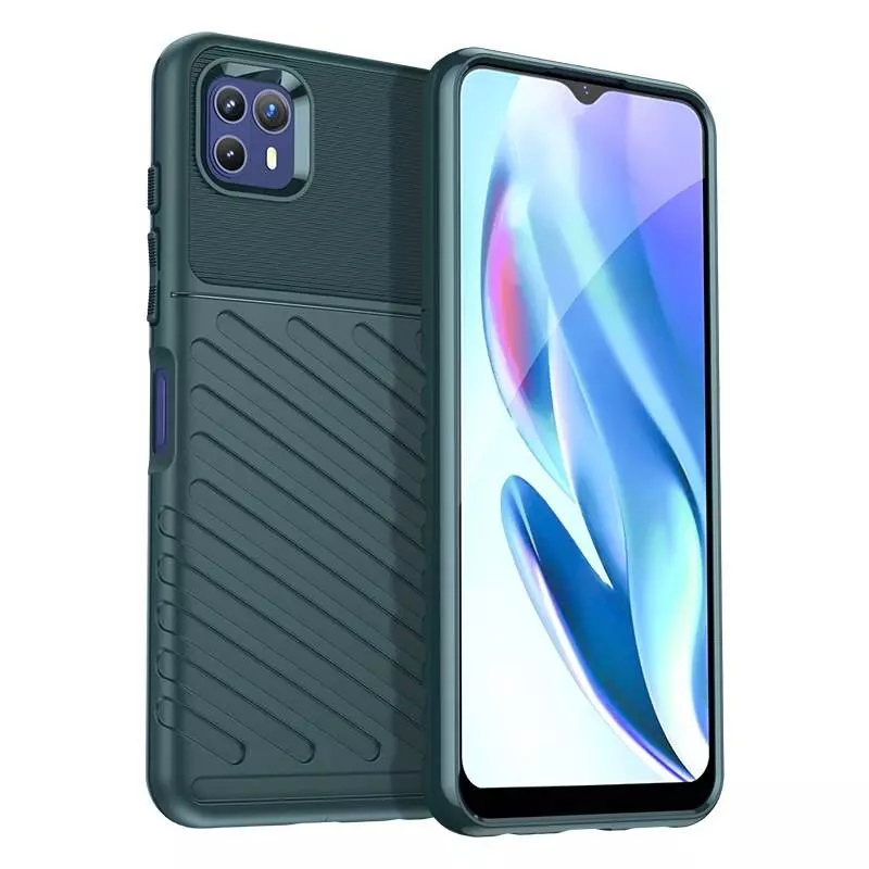 Протиударний чохол бампер для Huawei Nova Y61 Anomaly Thunder Green (Зелений) Протиударний чохол бампер для Huawei Nova Y61 Anomaly Thunder Green (Зелений)