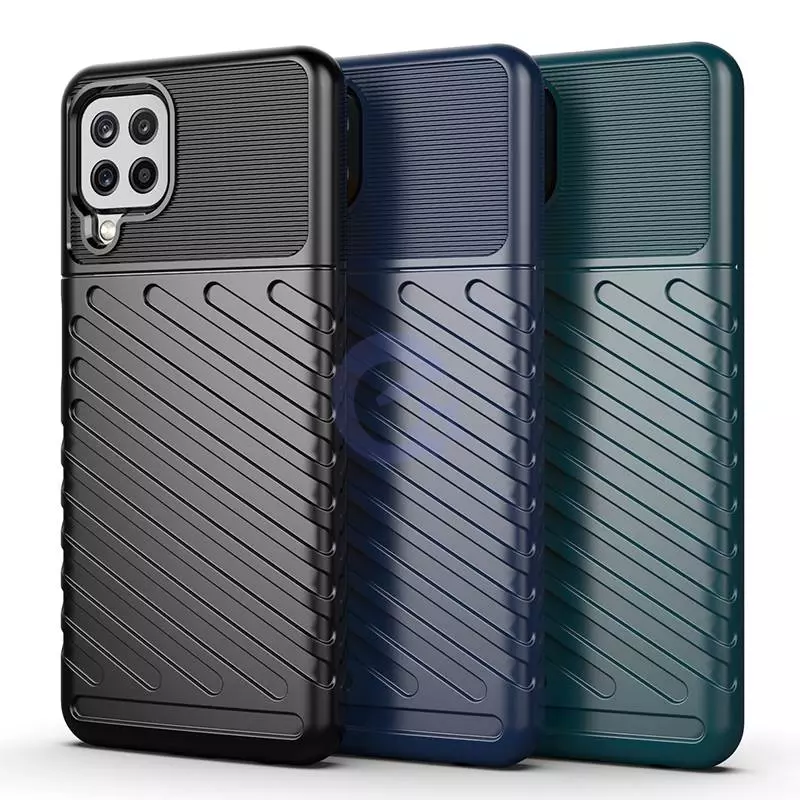 Протиударний чохол бампер для Samsung Galaxy M53 Anomaly Thunder Black (Чорний)