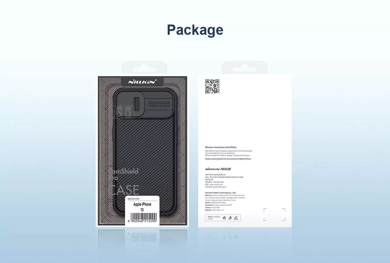Противоударный чехол бампер Nillkin CamShield Pro Magnetic (шторка на камеру) для iPhone 14 Plus Blue (Синий) Противоударный чехол бампер Nillkin CamShield Pro Magnetic (шторка на камеру) для iPhone 14 Plus Blue (Синий)