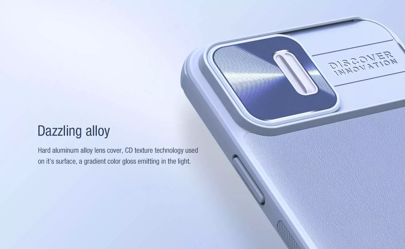 Протиударний чохол бампер Nillkin CamShield Leather для iPhone 13 Pro Dark Green (Темно зелений)