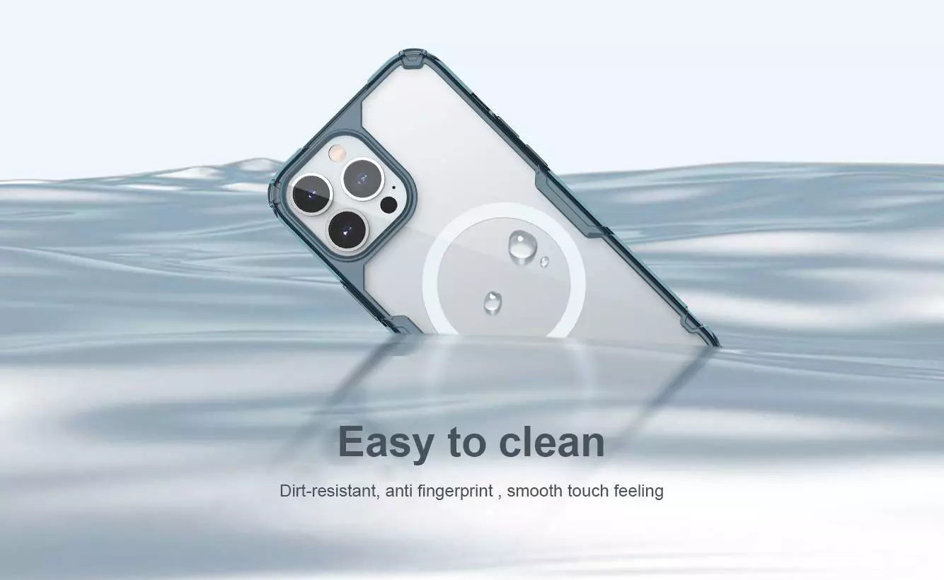 Чохол бампер Nillkin TPU Nature Pro Magnetic для iPhone 14 Transparent (Прозорий)