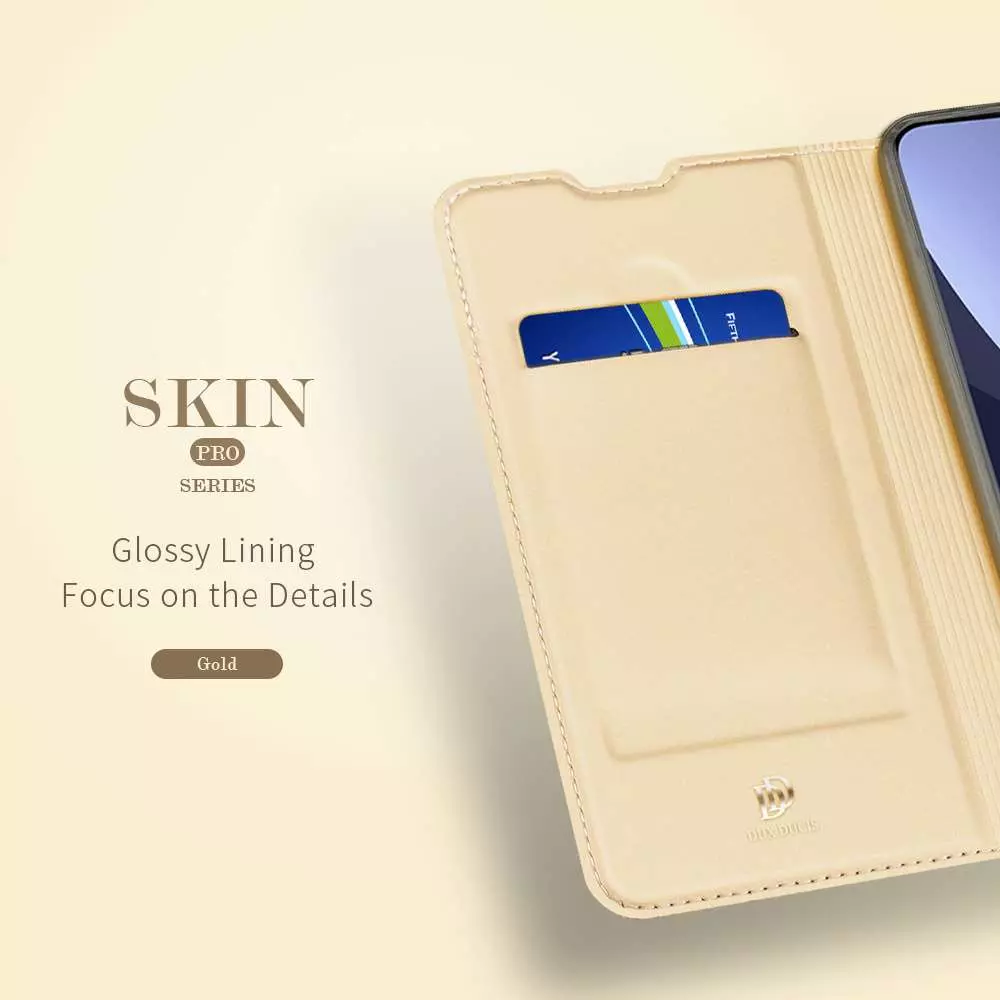 Чохол книжка для Xiaomi 12 / 12S / 12X Dux Ducis Skin Pro Black (Чорний)