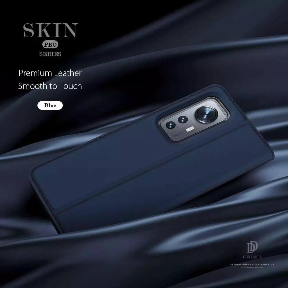 Чохол книжка для Xiaomi 12 / 12S / 12X Dux Ducis Skin Pro Black (Чорний)