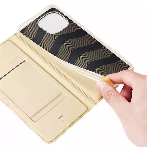 Чехол книжка для Sony Xperia Pro-I Dux Ducis Skin Pro Rose Gold (Розовое Золото)