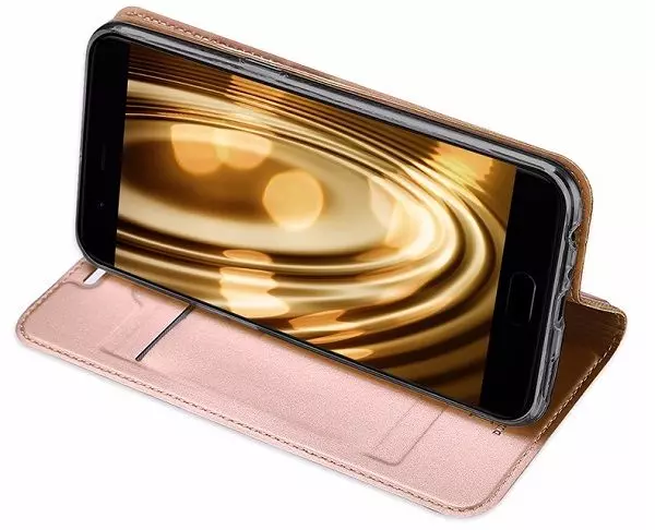 Чехол книжка для Oppo A17 Dux Ducis Skin Pro Black (Черный)