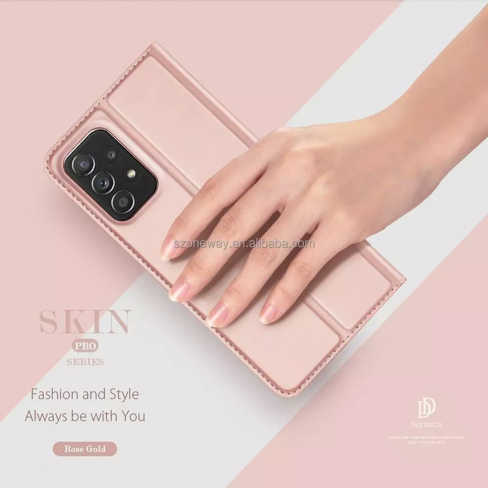 Чохол книжка для Motorola Moto G31 / G41 Dux Ducis Skin Pro Rose Gold (Рожеве золото)