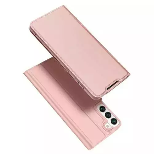 Чехол книжка для Samsung Galaxy S23 Dux Ducis Skin Pro Rose Gold (Розовое Золото)