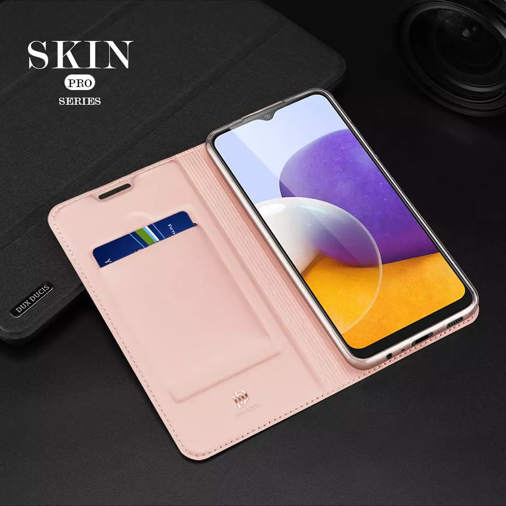 Чехол книжка для Samsung Galaxy M33 Dux Ducis Skin Pro Blue (Синий) Чехол книжка для Samsung Galaxy M33 Dux Ducis Skin Pro Blue (Синий)
