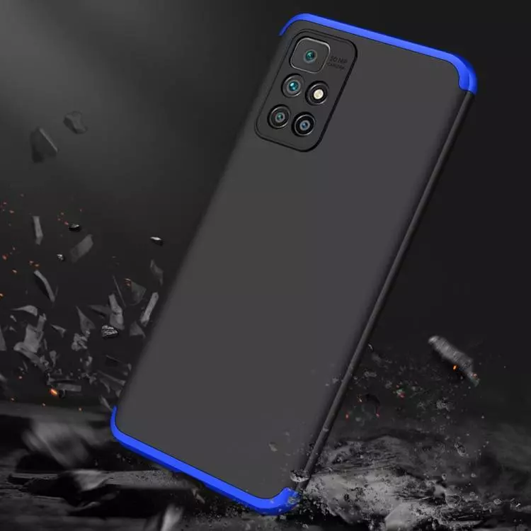 Ультратонкий чехол бампер для Xiaomi Poco X3 GT / Redmi Note 10 Pro 5G GKK Dual Armor Blue (Синий) Ультратонкий чехол бампер для Xiaomi Poco X3 GT / Redmi Note 10 Pro 5G GKK Dual Armor Blue (Синий)