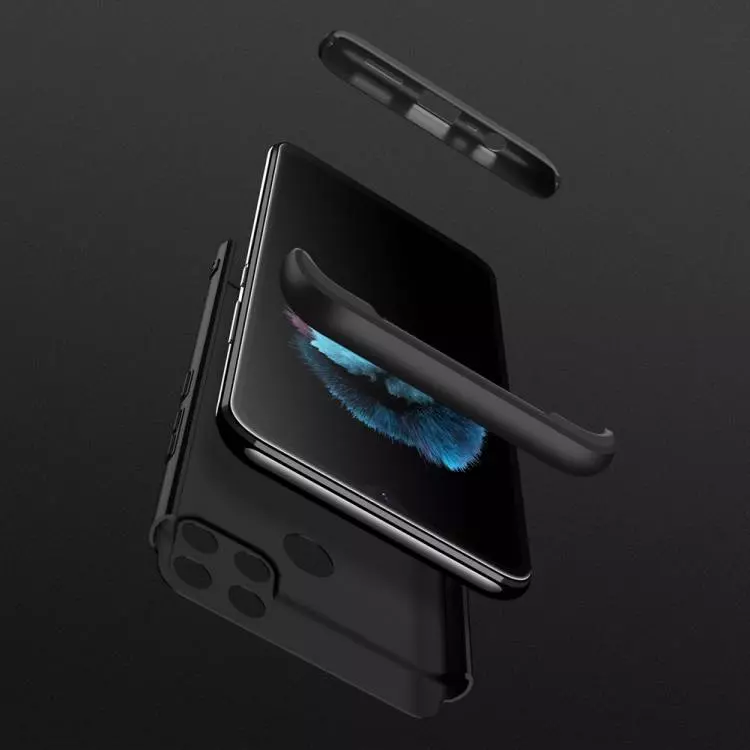 Ультратонкий чохол бампер для Realme C25s / C25 GKK Dual Armor Red (Червоний)