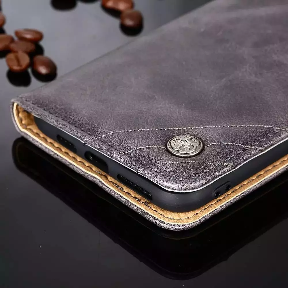 Чехол книжка для Lenovo Legion Y90 idools Retro Red (Красный)