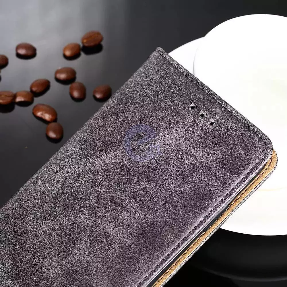 Чохол книжка для Realme 10 5G idools Retro Grey (Сірий) Чохол книжка для Realme 10 5G idools Retro Grey (Сірий)