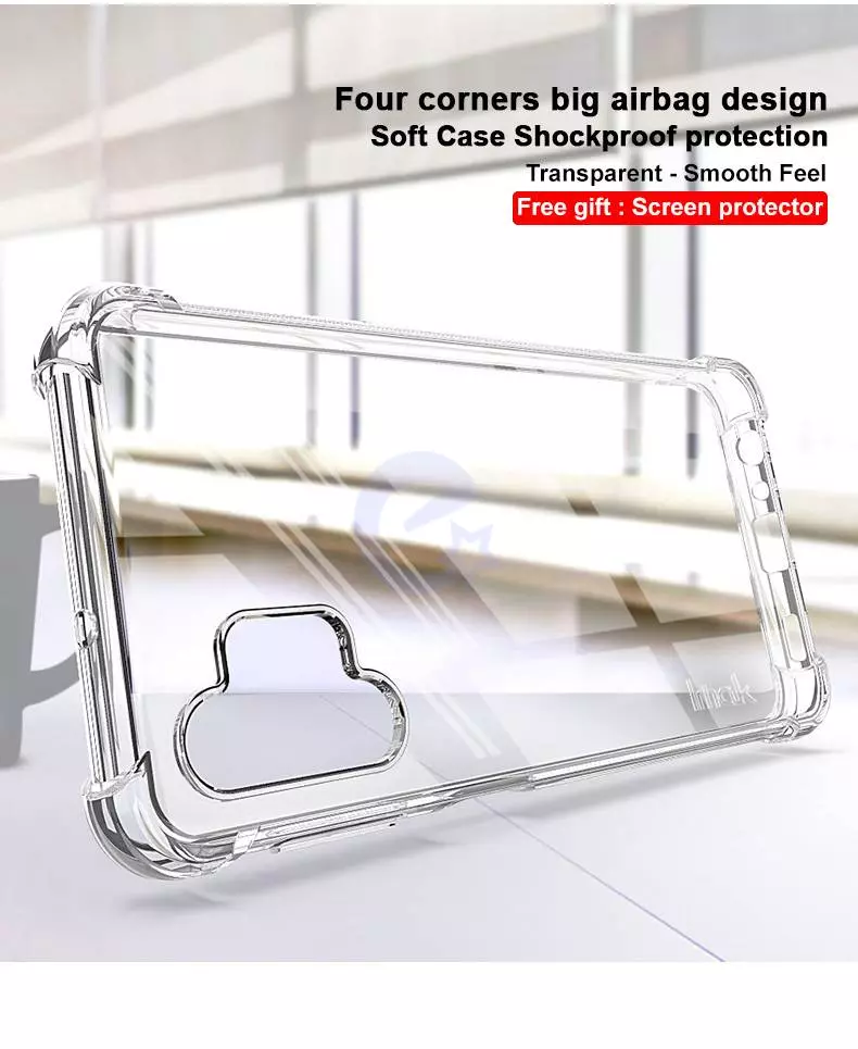 Противоударный чехол бампер для Samsung Galaxy A23 5G / Galaxy A23 Imak Shock Transparent (Прозрачный) Противоударный чехол бампер для Samsung Galaxy A23 5G / Galaxy A23 Imak Shock Transparent (Прозрачный)