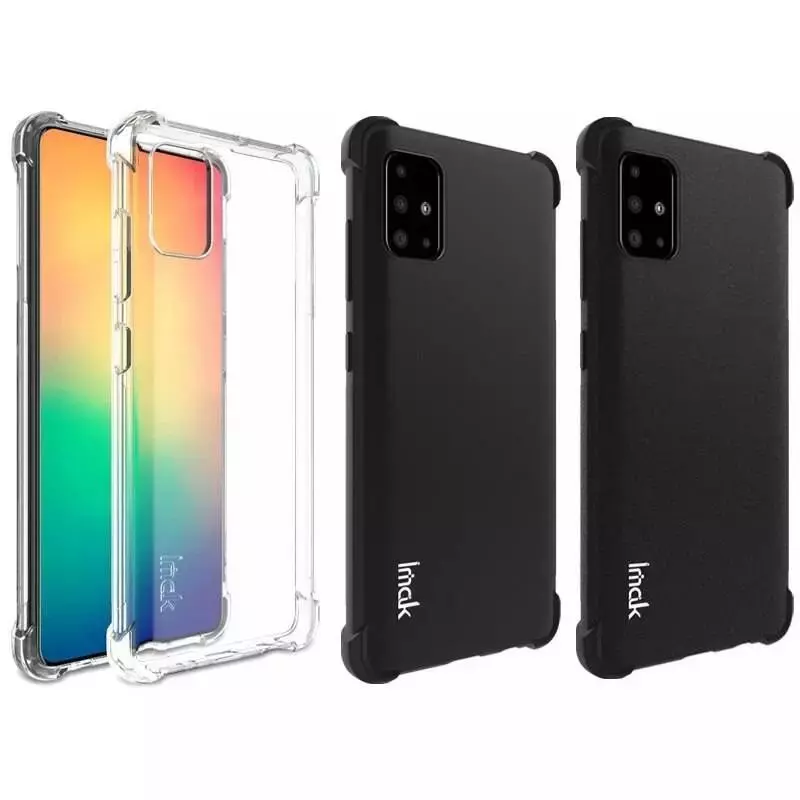 Противоударный чехол бампер для Oppo K9s Imak Shock Black (Черный)