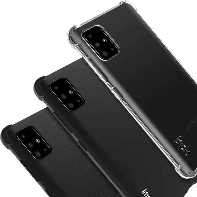 Противоударный чехол бампер для Oppo K9s Imak Shock Black (Черный)