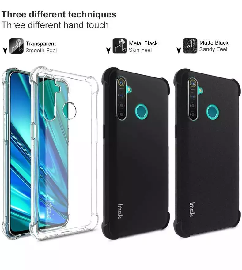 Противоударный чехол бампер для Samsung Galaxy A04s / Galaxy A13 5G Imak Shock Transparent (Прозрачный)